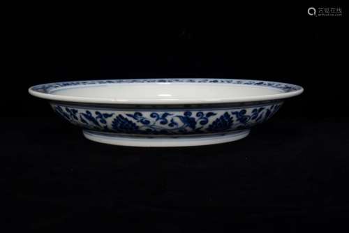 In blue and white dragon disc 4 * 22 m