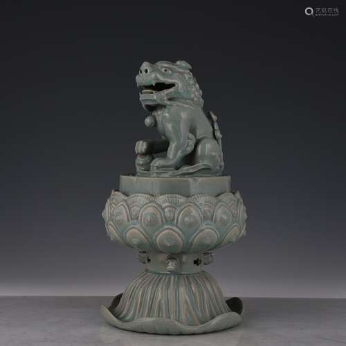 Cool temple your kiln lion smoked furnace35 * 20 cm1800