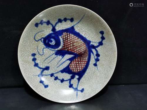 The nail plate, elder brother kiln, hand draw a pair of blue...