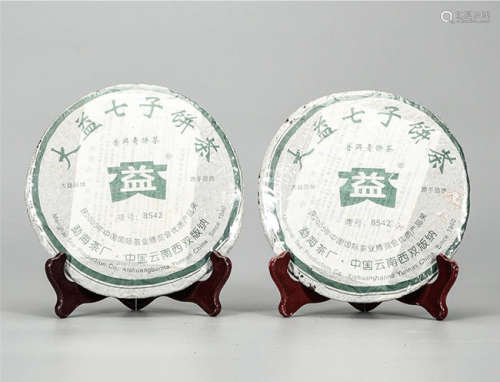 2006年  大益青饼8542普洱生茶