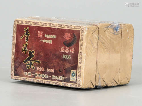 2007年  云南典藏普洱熟茶砖