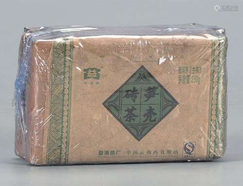 2007年  大益竹壳普洱生茶砖