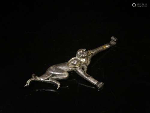 . and silver refined copper measures monkey shape hookSize: ...