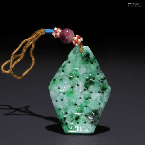 Jade carving longnu satisfied grain palinSpecification: long...