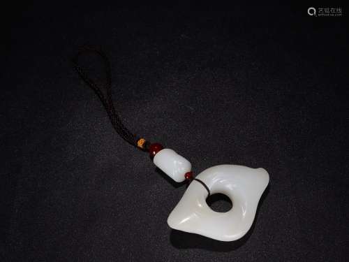 Players - hetian jade white jade seed makings "lucky fo...