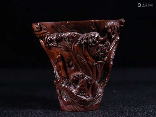 .The stories of red sandalwood wood grain Angle of cupSpecif...