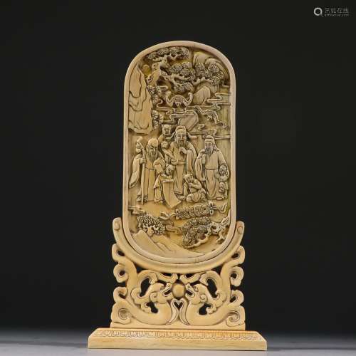 .chinese ferro ShouXian plaque furnishing articlesSpecificat...