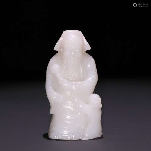 On the evening of hetian jade figures furnishing articlesSpe...