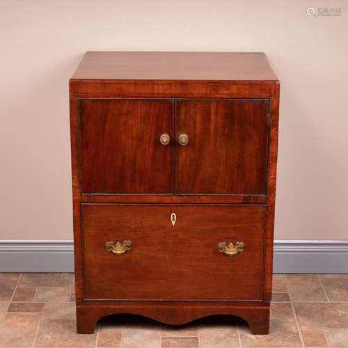 Mahogany Bedside Commode