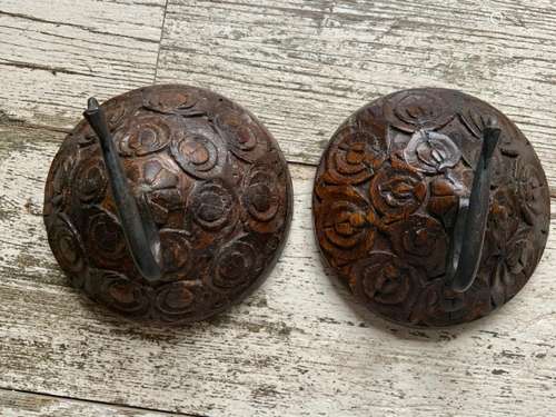 Late 18th Century Carved Wall Mounted Hooks