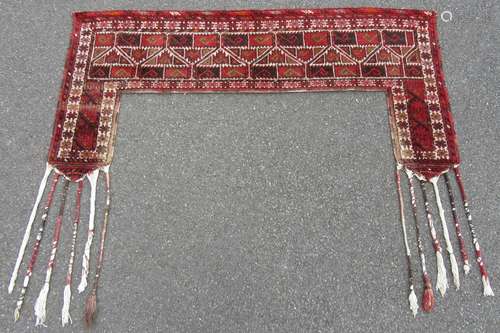 Old Ersari Turkmen Afghan Kapunuk (door Surround) Tent Porti...