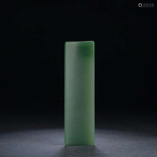 : hetian jade, sonSize: 8.1 cm wide and 2.3 cm long weighs 5...