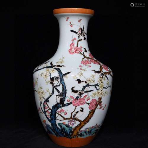 Pastel magpie MeiWen dish buccal bottle, high 40.5 diameter ...