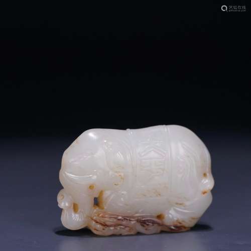 : hetian jade peace as furnishing articlesSpecification: : 5...