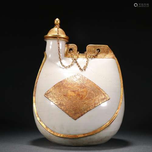 The kiln is plated with gold benevolent grain pot.Specificat...