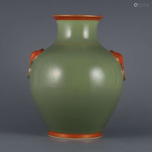 Fei from green glaze colour luo chun size: height 25 ㎝ calib...
