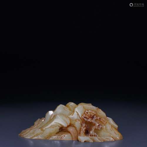 Figure dashanzi furnishing articles: hetian jade stories of ...