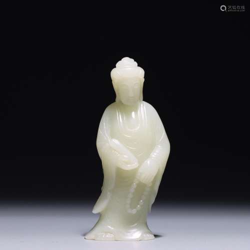 : hetian jade guanyin furnishing articlesSpecification: high...