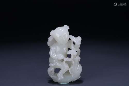 Eagle: hetian jade long piecesSpecification: : 4 cm wide. Th...