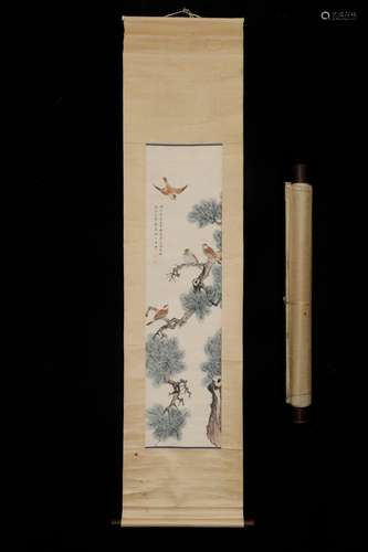 , Ma Jiatong birds and flowersSize, 31 * 125