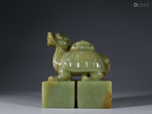 Titles and jade dragon turtleSize: 9.7 * 5 * 11.2 cm weighs ...