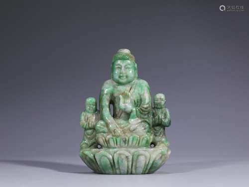 The jade Buddha likeSize: 6 x 2.6 x 8.3 cm weighs 175 g.