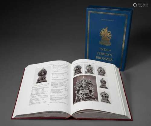 1981年 原函精装限量编号英文《印度西藏铜器》