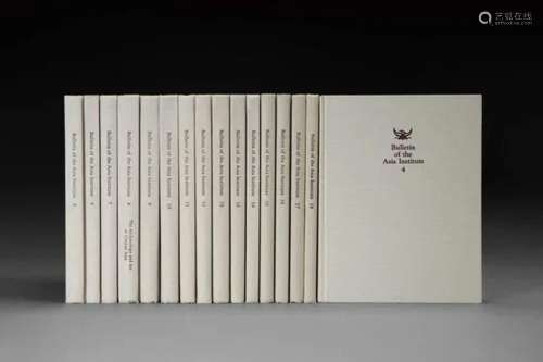 1990-2004年 精装英文《亚洲研究院期刊》约16册