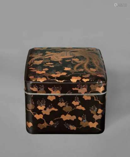 MEIJI-TAISHO PERIOD (LATE 19TH-EARLY 20TH CENTURY) A Lacquer...