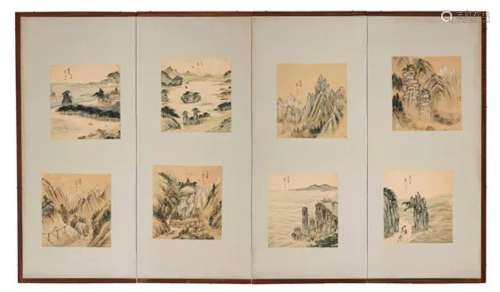CHONG SON Eight Scenic Views Of The Diamond Mountains (Geumg...