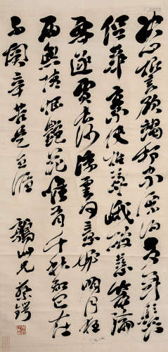 1882～1916 蔡锷 书法 纸本 立轴