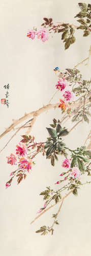 1900～1957 张书旂 花鸟 纸本 立轴