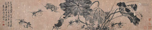 1521～1593 徐渭 花卉 纸本 镜片