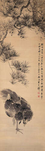 1898～1991 黄君璧 大吉图 绢本 立轴
