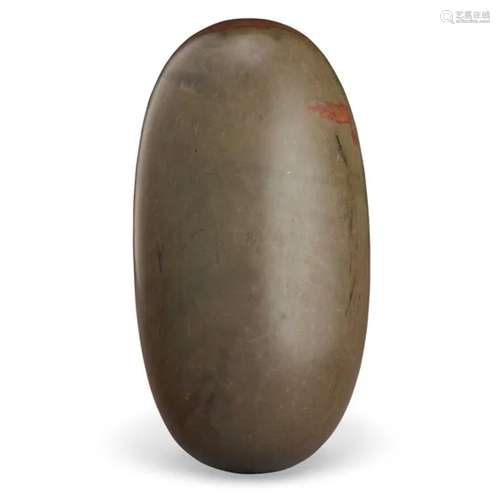 INDIA A POLISHED RIVER STONE LINGA