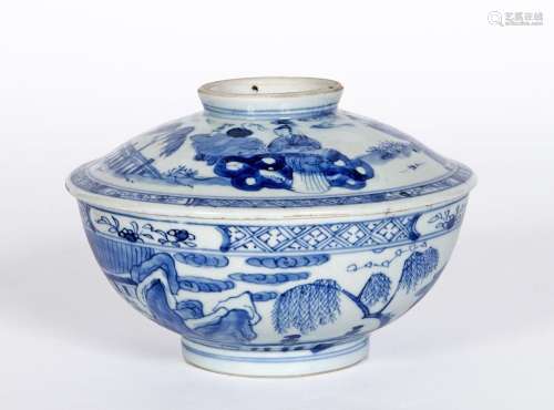 Chine, Epoque Kangxi (1662-1722)
Bol couvert en porcela