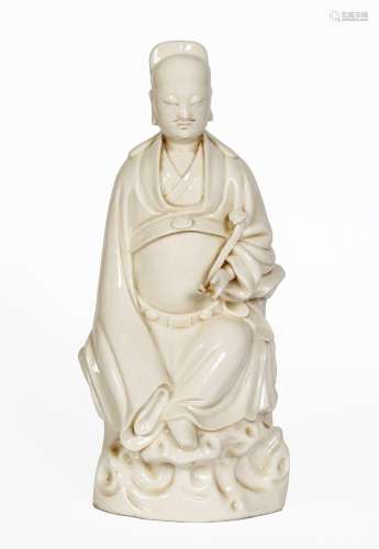 Chine, Epoque Kangxi (1662-1722)
Statue de Wen chang en