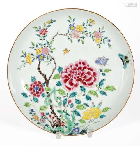 Chine, Epoque Yongzheng (1723-1735)
Plat en porcelaine