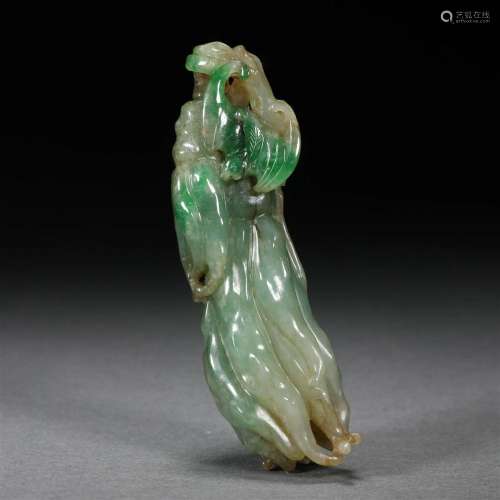 Qing dynasty jade Buddha hand