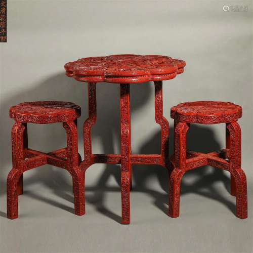 Qing dynasty red furniture