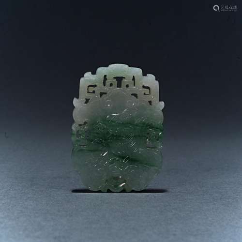 Jade plate decoration in Qing Dynasty