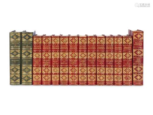 [BINDINGS]. A group of 11 works in 97 volumes, most in fine ...