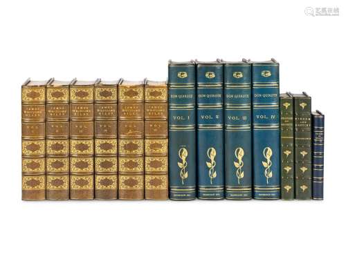 [BINDINGS]. A group of 31 works in 184 volumes., most in fin...