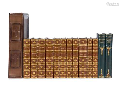 [BINDINGS]. A group of 16 works in 96 volumes, most in fine ...