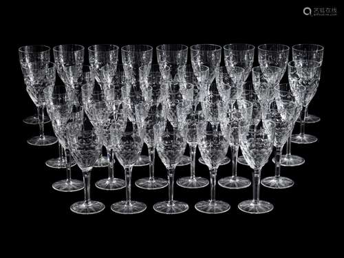 A Set of William Yeoward Glass Stemware