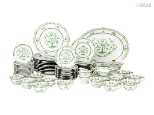 A Haviland Limoges Bonneval Porcelain Dinner Service