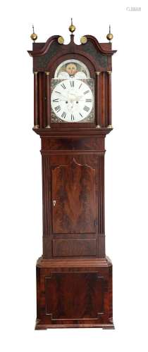 A Mahogany Eight Day Longcase Clock, signed Rothwell, Ormski...