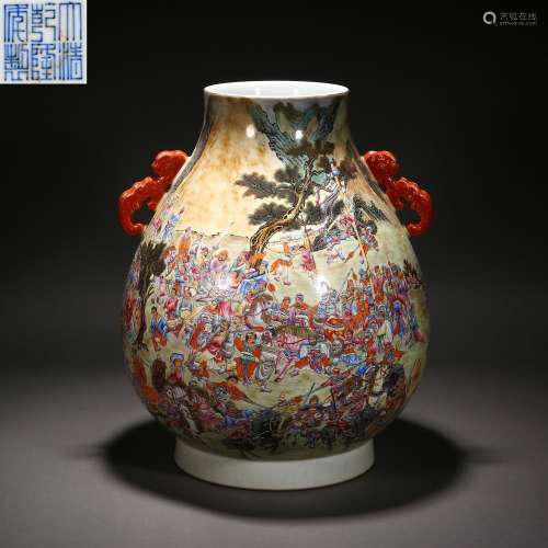 Before the Ming Dynasty Three-Color Mandarin Duck Pot