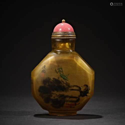 Qing Dynasty,Materials Snuff Bottle