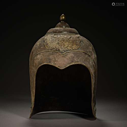 Before the Ming Dynasty，Silver Gilt Helmet